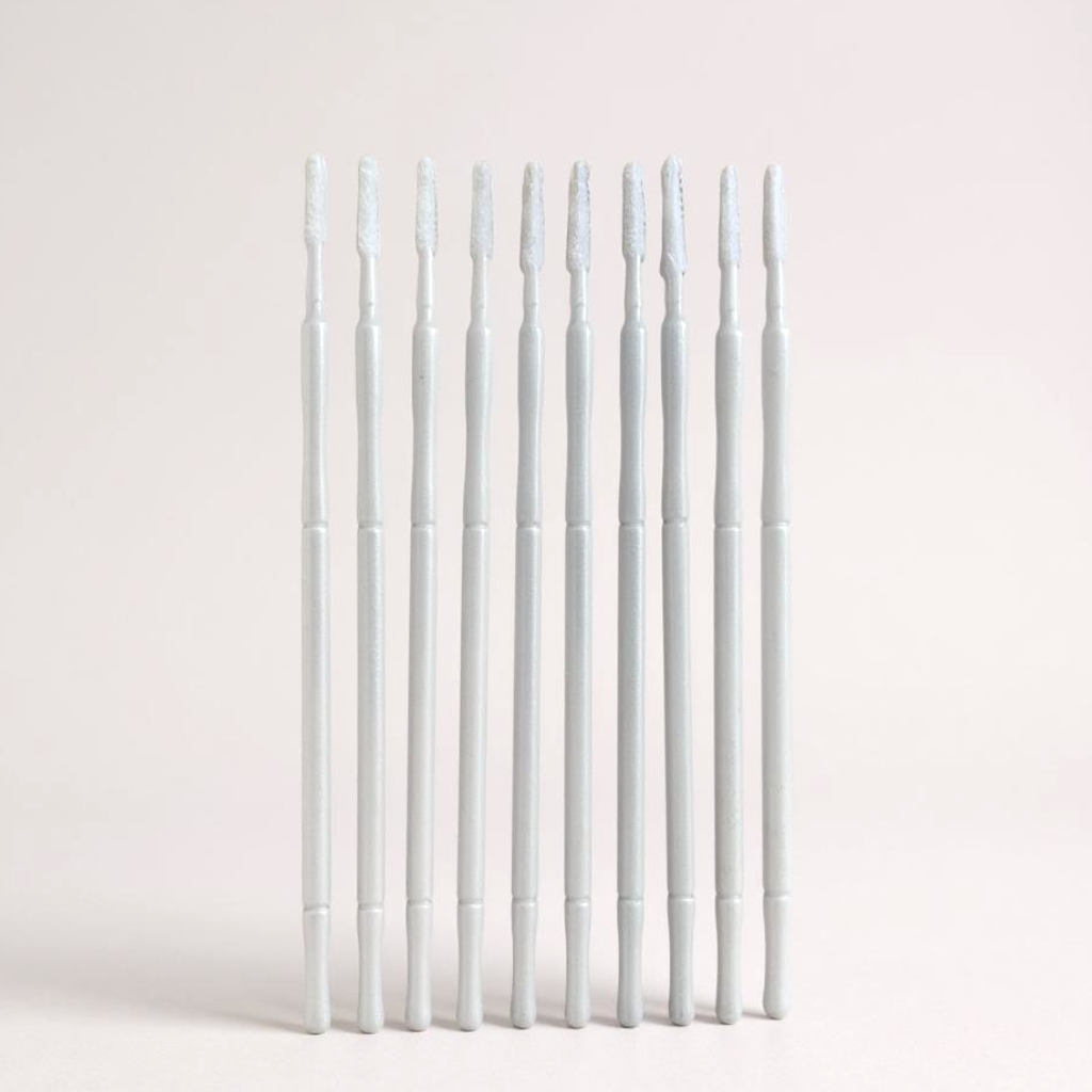 Microbrushes Long | Pearl White