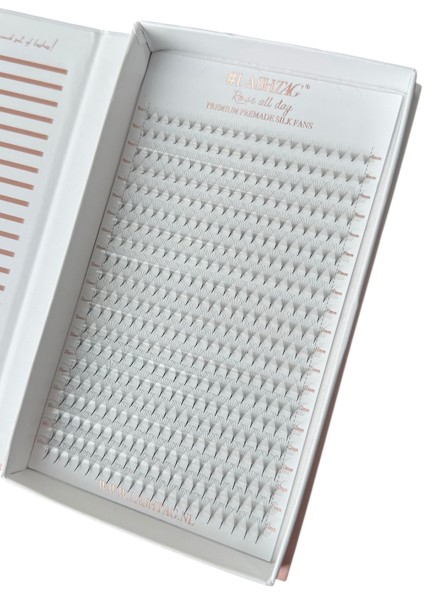 Rose All Day | Premium Premade Silk Fans | 6D | D Krul BOX - Image 2