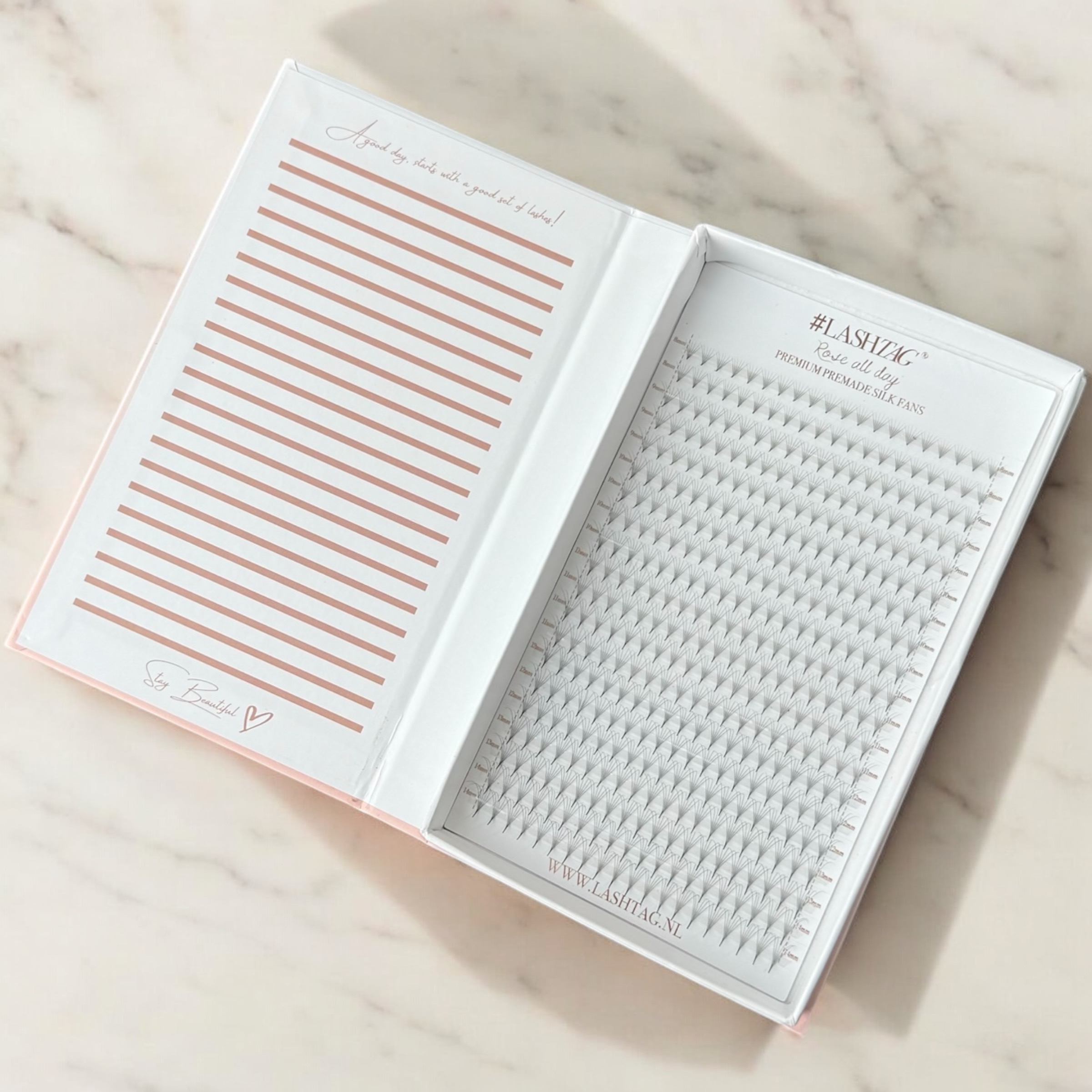 Rose All Day | Premium Premade Silk Fans | 6D | D Krul BOX - Image 3