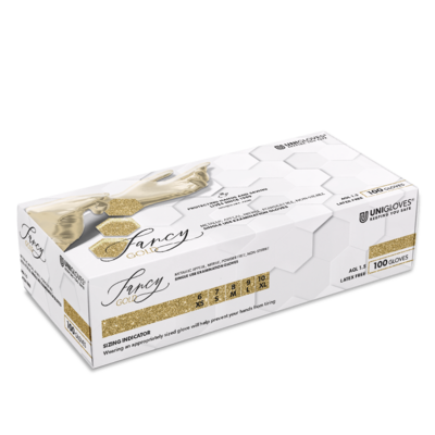 Fancy Nitril Handschoenen | GOLD - Afbeelding 2